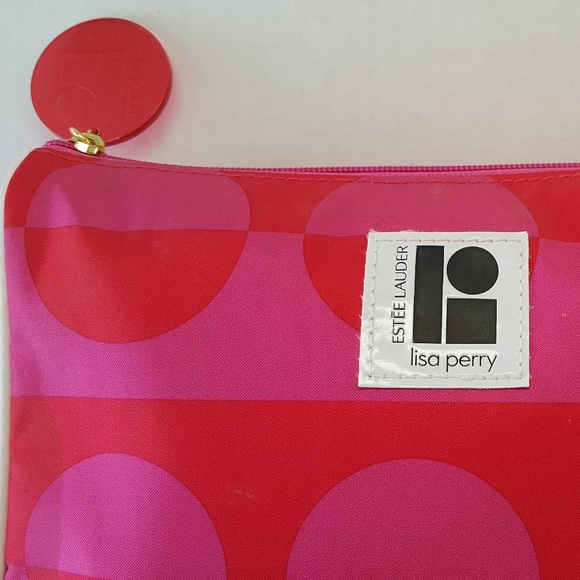 Estee Lauder, Lisa Perry Cosmetic Bag/Makeup Pouch - Picture 3 of 8